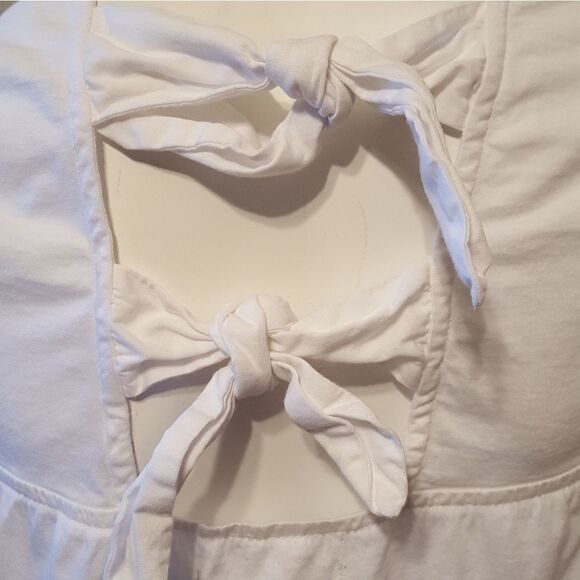 1901 Tie Back Cotton Tee - Size XS - Picture 5 of 8